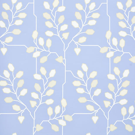 Schumacher Tumble Weed Bluebell Wallpaper