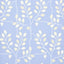 Schumacher Tumble Weed Bluebell Wallpaper