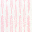 Schumacher Fern Pink Wallpaper