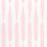 Schumacher Fern Pink Wallpaper