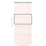 Schumacher Fern Pink Wallpaper