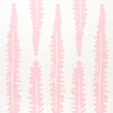 Schumacher Fern Pink Wallpaper