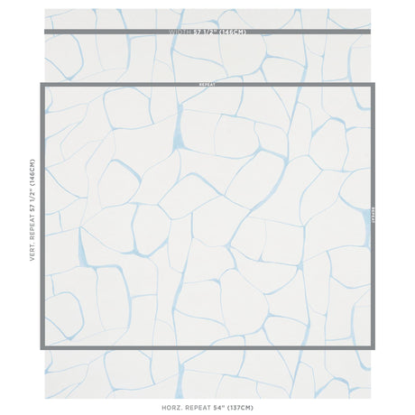 Schumacher Filigree Sky Wallpaper