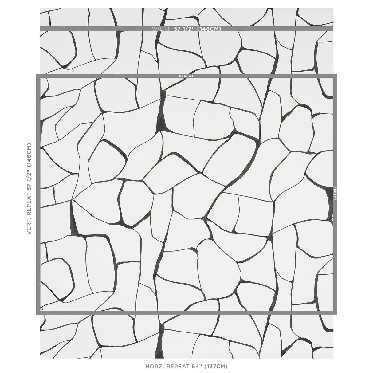 Schumacher Filigree Black Wallpaper