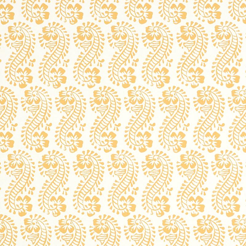 Schumacher Lani Gold Wallpaper