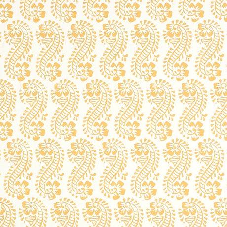 Schumacher Lani Gold Wallpaper