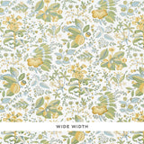 Schumacher Pomegranate Botanical Citron Wallpaper