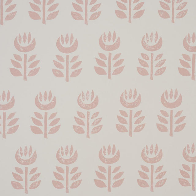 Schumacher Rosenborg Pink Wallpaper