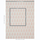 Schumacher Rosenborg Pink Wallpaper