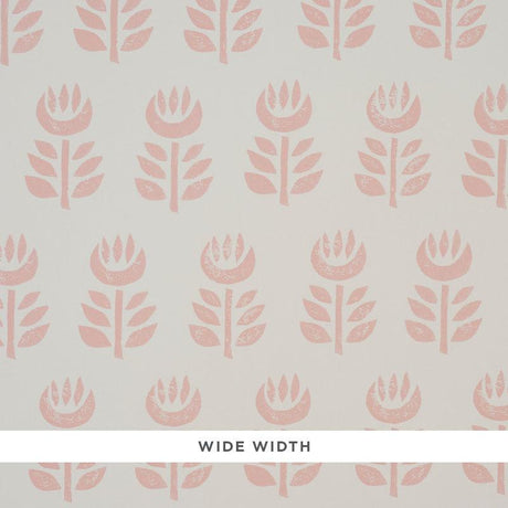 Schumacher Rosenborg Pink Wallpaper