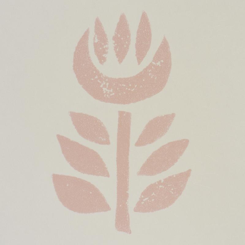 Schumacher Rosenborg Pink Wallpaper