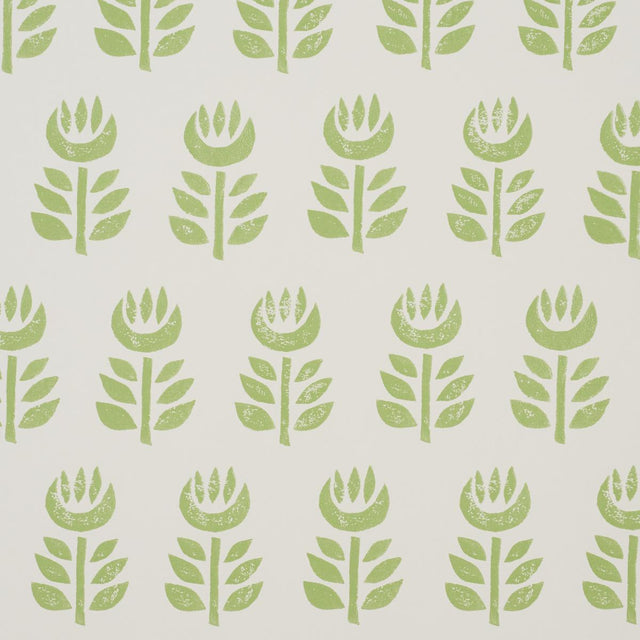 Schumacher Rosenborg Green Wallpaper
