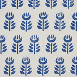 Schumacher Rosenborg Navy Wallpaper