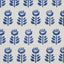 Schumacher Rosenborg Navy Wallpaper