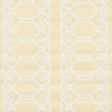 Schumacher Ziz Embroidered Sisal Neutral Wallpaper