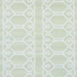 Schumacher Ziz Embroidered Sisal Mineral Wallpaper