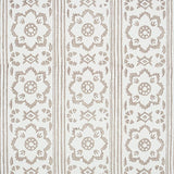 Schumacher Sunda Hand Blocked Print Grey Wallpaper