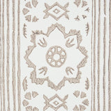 Schumacher Sunda Hand Blocked Print Grey Wallpaper