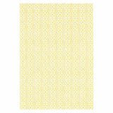 Schumacher Sunda Hand Blocked Print Yellow Wallpaper