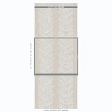 Schumacher Eland Natural Wallpaper