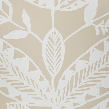 Schumacher Eland Natural Wallpaper