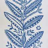 Schumacher Eland Blue Wallpaper