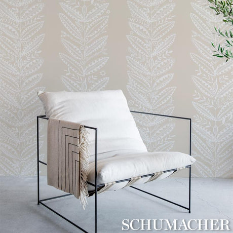 Schumacher Eland Black Wallpaper