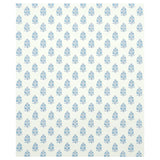 Schumacher Aditi Blue Wallpaper