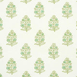 Schumacher Aditi Green Wallpaper