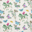 Schumacher Baudin Butterfly Turquoise Wallpaper