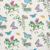 Schumacher Baudin Butterfly Turquoise Wallpaper