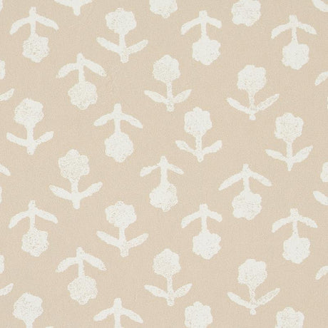 Schumacher Beatriz Natural Wallpaper
