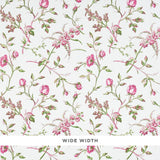 Schumacher Beluze Magenta Wallpaper