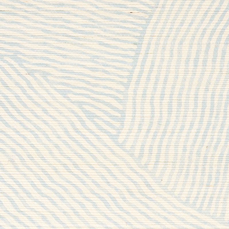 Schumacher Burnett Sisal Sky Wallpaper – DecoratorsBest