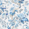 Schumacher Cranley Garden Blue Wallpaper