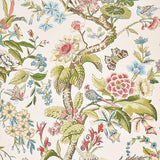 Schumacher Cranley Garden Document Wallpaper