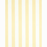 Schumacher Edwin Stripe Wide Buttercup Wallpaper