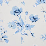 Schumacher Floreana Blue Wallpaper