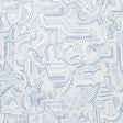 Schumacher Galina Blues Wallpaper