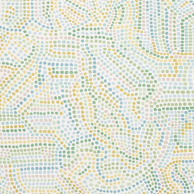 Schumacher Galina Citron Wallpaper