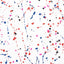 Schumacher Ink Splash Red & Blue Wallpaper