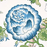 Schumacher Josephine Blue Wallpaper