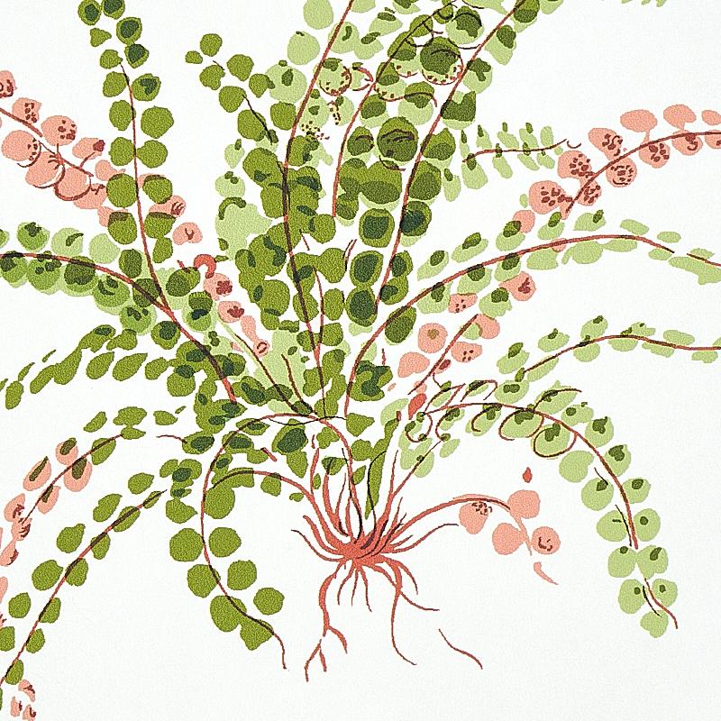 Schumacher Les Fougeres Spring Wallpaper