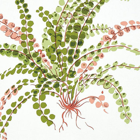 Schumacher Les Fougeres Spring Wallpaper