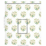 Schumacher Loudon Rose Ivory Wallpaper