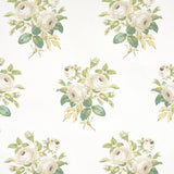 Schumacher Loudon Rose Ivory Wallpaper