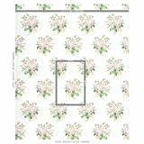 Schumacher Loudon Rose Blush Wallpaper