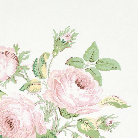 Schumacher Loudon Rose Blush Wallpaper