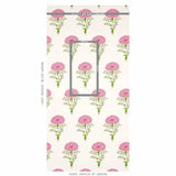 Schumacher Marigold Pink Wallpaper