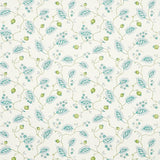 Schumacher Maryam Vine Peacock Wallpaper